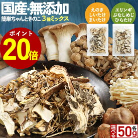 【299円OFF/ポイント20倍】乾燥野菜 ブドウ糖不使用 国産 無添加 1000円ポッキリ 送料無料 簡単ちゃんときのこ 選べる！ 3種ミックス 50g みそ汁の具 ミックス 乾燥きのこ 味噌汁の具 乾燥 長期保存 備蓄 保存食 惣菜 食品 ドライ 防災食 キノコ nkdy