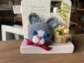 可愛い ねこちゃん あみぐるみマグネット