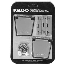 Igloo Cooler 高耐久ステンレススチールパーツキット - ラッチ2個、ヒンジ3個、ラッチポスト&amp;ネジ - マリングレード、耐腐食性パーツ