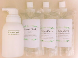 楽天市場 除菌 手荒れ対策に 無添加泡 ハンドソープ 95 98 除菌 詰め替え用230mlナチュラチェック Natura Check 国産アルコールハンド 手指用 と同等の除菌力 日本製手荒れした人にも最適な天然素材 泡ハンドソープ 敏感肌 Natura Check ナチュラチェック