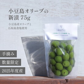 【小豆島産】オリーブ 新漬け 実 75g 1/3賞味期限 ヒールチック 送料無料 セット 季節 数量 限定 100% 小豆島 国産 オリーブの実 塩漬け 塩 水 浅漬け風 漬物 漬け物 ギフト プレゼント 手土産 付け合わせ 箸休め おつまみ 優しい あっさり 手摘み 数量限定