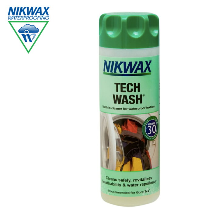 楽天市場】NIKWAX ニクワックス テックウォッシュ 300ml [EBE181] 撥水生地用洗濯洗剤 : NATURAL BREEZE