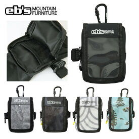 eb's エビス パスケース [PASS ARM / パスアーム] スノーボード スノボ スキー リフト券入れ チケットホルダー カラビナ付き ボックス型 ポーチ型 腕巻き ebs