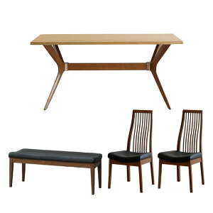 _Si|Cg10{ubNtCf[JÁ^ _CjOe[uZbg 160cm 4l| _CjO`FA 2rZbg _CjOx` 110cm ؐ ؋r zCgI[N HZbg nC