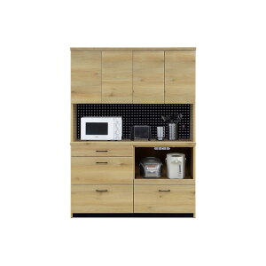 \全商品に使える11%offクーポン!!/ ダイニングボード 食器棚 キッチン収納 135cm幅 おしゃれ 国産 レンジ台 シンプル モダン 日本製 幅135cm ソフトクローズ丁番 ねじ込みダボ 板戸 収納棚 フル