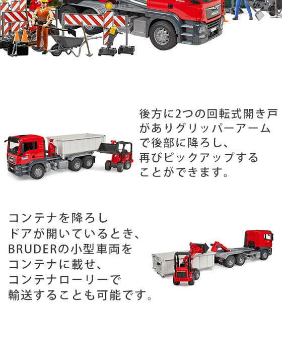 amp Schaffer コンパクト Man コンテナ コンテナ ブルーダー トラック エントリーで最大100 バック 数量限定プレゼント付 ブルーダー bruder MAN コンテナBOXトラック Schaffer コンパクトローダー BR03767 送料無料 ブルーダ社 プロシリーズ おもちゃ はたらくくるま 3