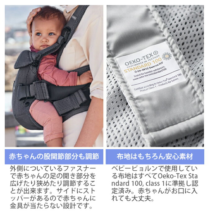 楽天市場】数量限定SALE ベビービョルン ONE KAI Air ワン カイ エアー  