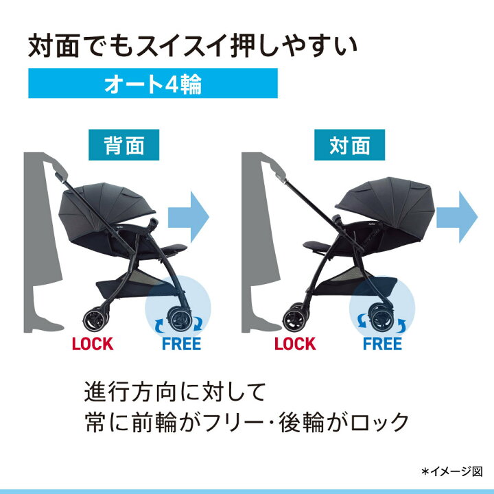 楽天市場】【送料無料】 ラクーナ エアー プラス グレー GR Aprica 