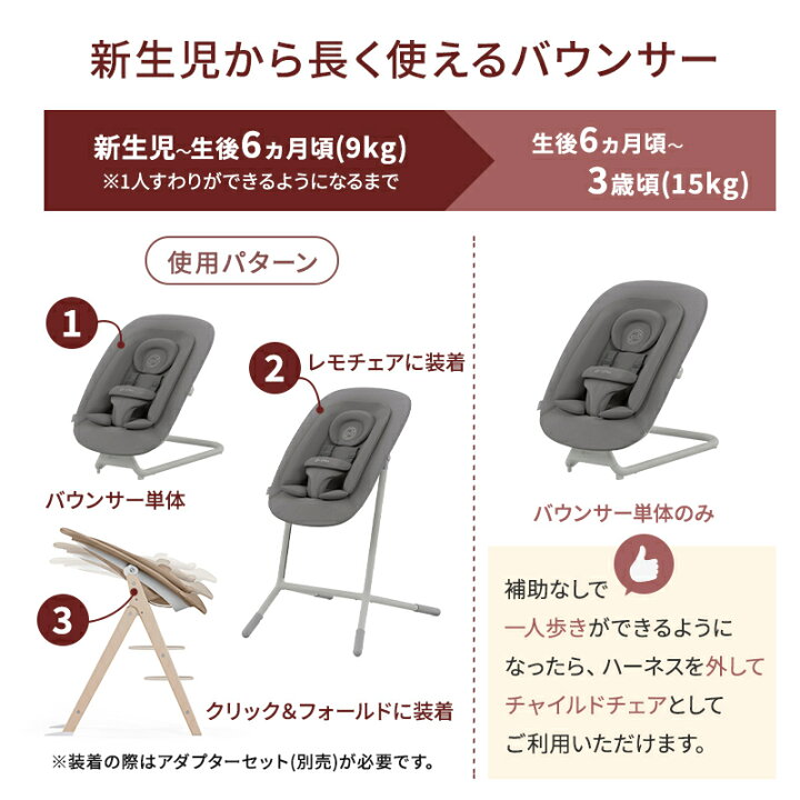 楽天市場】サイベックス cybex ゴールド バウンサー 新生児 cybex lemo 