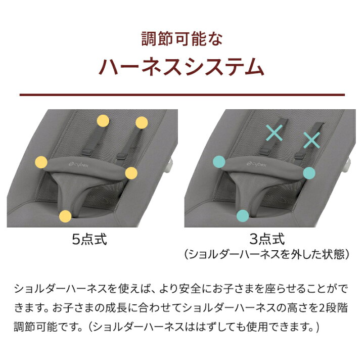 楽天市場】サイベックス cybex ゴールド バウンサー 新生児 cybex lemo 