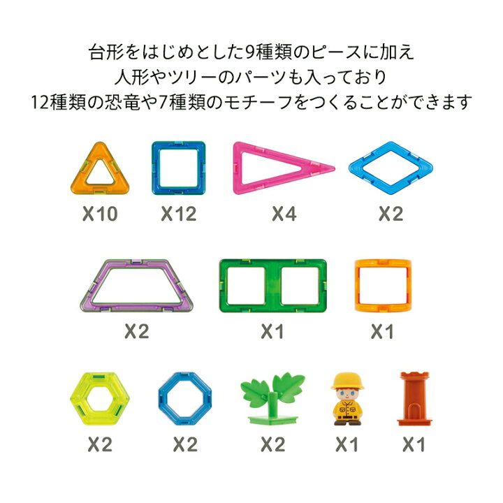 楽天市場】ボーネルンド マグ・フォーマー 正規品 【ポイント10倍 