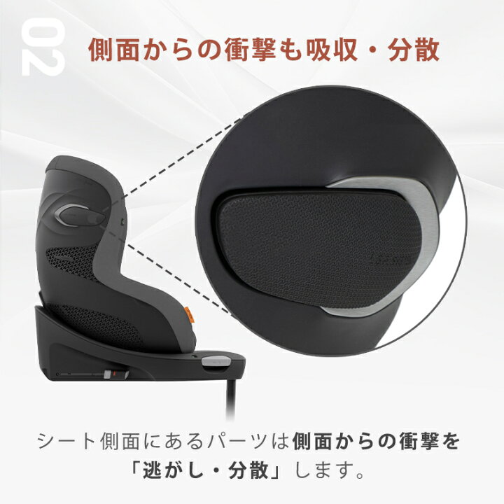 楽天市場】正規品 3年保証 サイベックス シローナ Gi i-Size cybex 