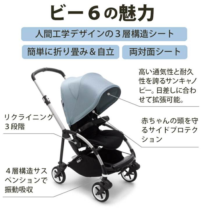 楽天市場】＼在庫限り！20％オフ！+P15倍！／ バガブー ビー6 Bee6 
