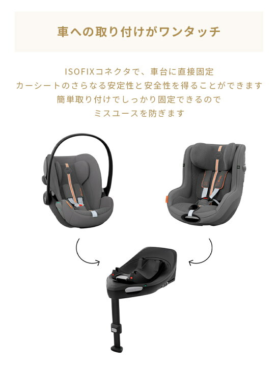 楽天市場】サイベックス 正規品 cybex サイベックス ベースG シリーズ 