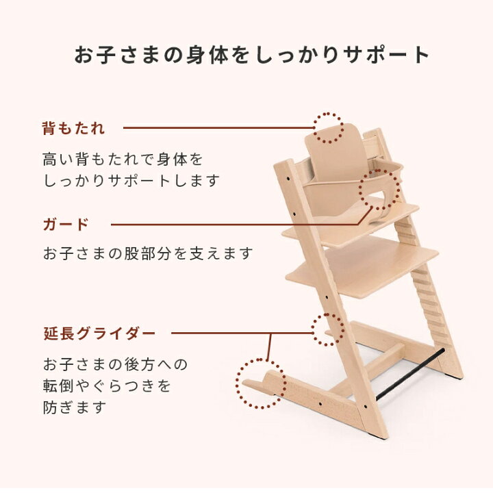 楽天市場】【正規品】 【7年保証】 ストッケ トリップトラップ 