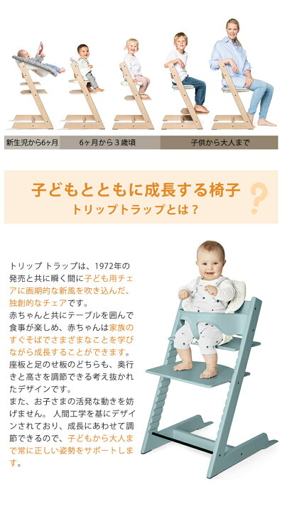 楽天市場】ストッケ トリップトラップ オーク ストッケ トリップ  