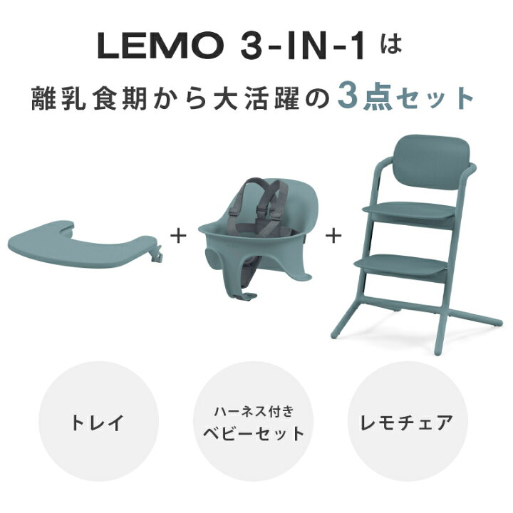 楽天市場】最新モデル cybex サイベックス レモ 3in1 ベビーチェア  