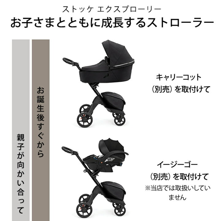 楽天市場】ストッケ エクスプローリー X ベビーカー STOKKE XPLORY X 