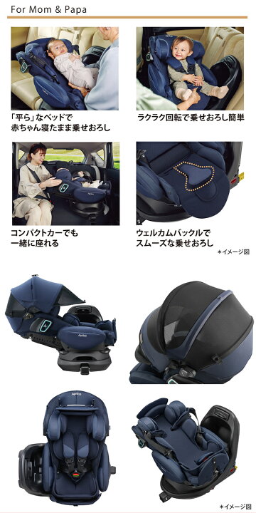 楽天市場】Aprica アップリカ フラディア グロウ ISOFIX セーフティー 