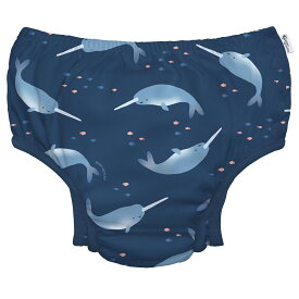 ＼全商品11倍！／ベビー 水着 【メール便対応】 i play アイプレイ スイムパンツ Navy Narwhal ネイビーノーファル 3T 2歳 3歳 オムツ機能付き 水遊び用 パンツ おむつ 水着 水遊びパンツ 水遊び用オムツ 海 プール あす楽対応