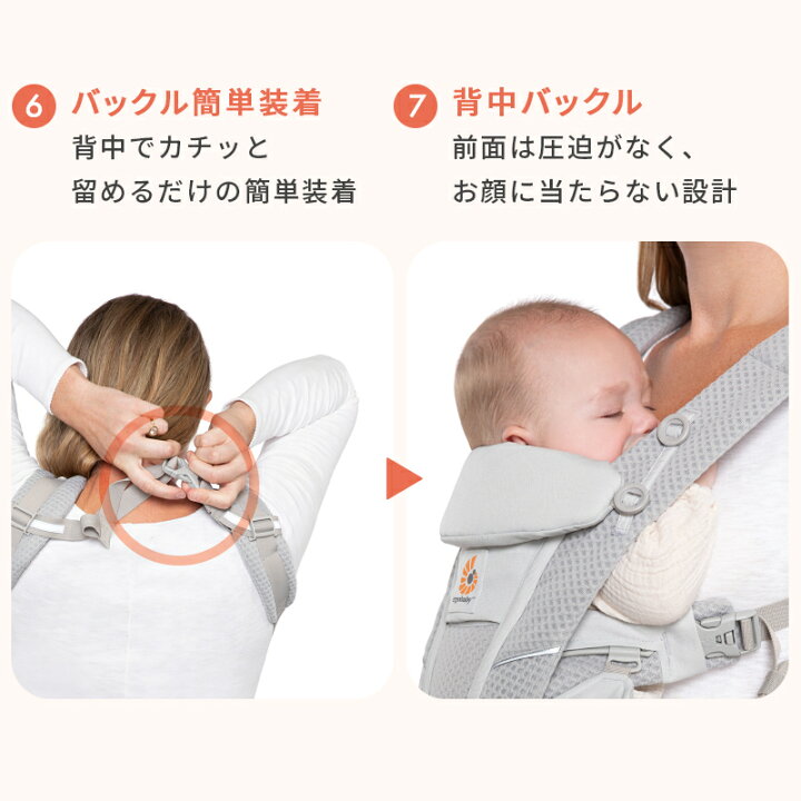 楽天市場】抱っこ紐 正規品 エルゴ 抱っこ紐 オムニ ブリーズ オニキス 