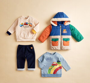 \tI12{\ ~LnEXK̔X 2026 ~LnEX zbgrXPbc mikihouse HOT BISCUITS  110cm j̎q 4_ hEFA4_ IWig[gobOt