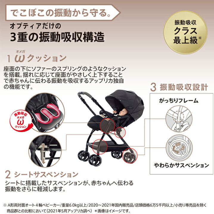 楽天市場】【在庫限り】 Aprica アップリカ オプティア クッション 