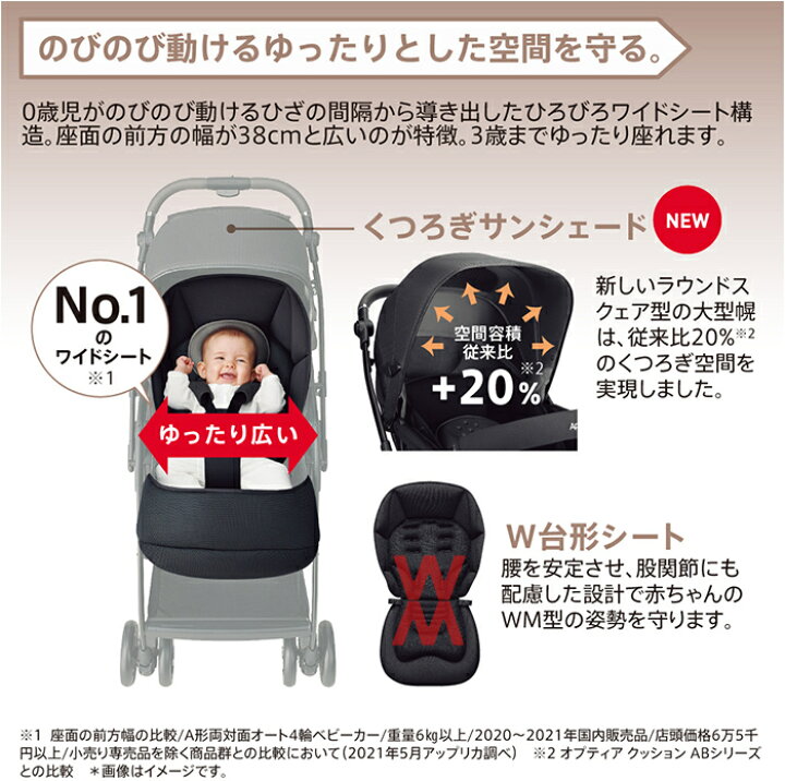 楽天市場】Aprica アップリカ オプティア クッション グレイス 