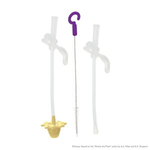 ビーボックス シッピーカップ 専用スペアストロー/クリーナーセット ディズニー Winnie the Pooh プーさん 専用パーツ