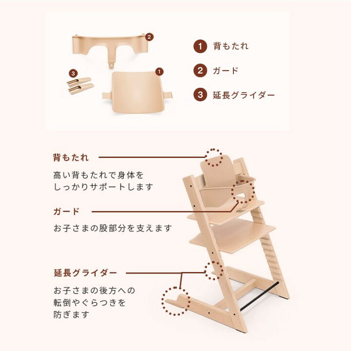 楽天市場】【レビュー特典付き】 ストッケ トリップトラップ 