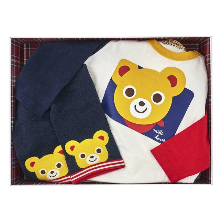 楽天市場】ミキハウス正規販売店 ミキハウス 長袖Tシャツセット BOX 