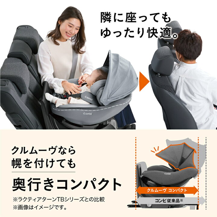 楽天市場】コンビ クルムーヴ コンパクト R129 エッグショック JQ