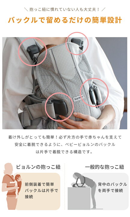 楽天市場】【数量限定SALE】 ベビービョルン 抱っこ紐 ONE KAI Air 