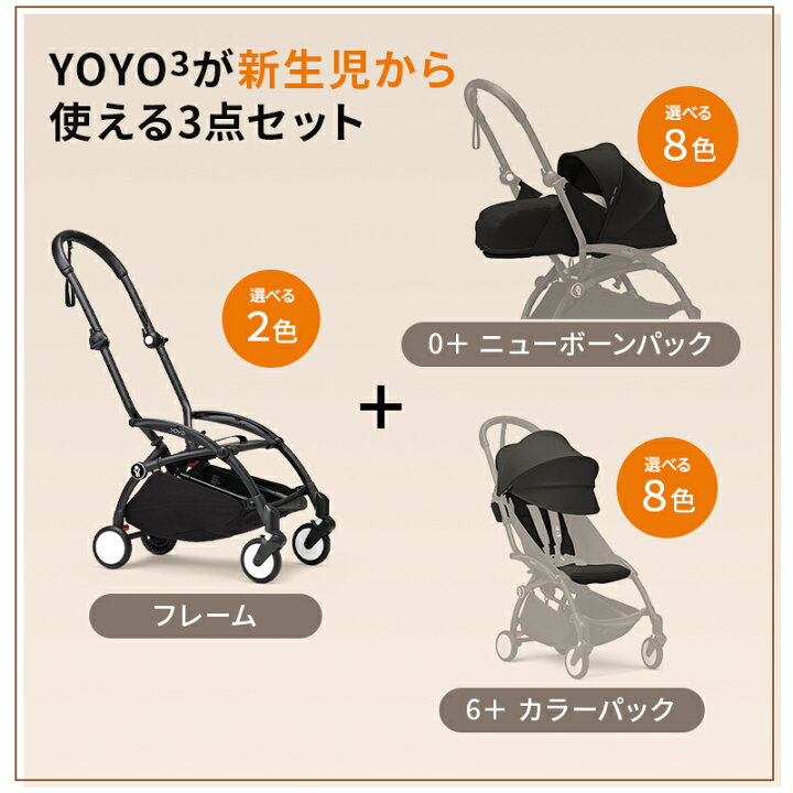 楽天市場】【正規販売店】 ストッケ YOYO3 0+ 6+ ベビーカー ホワイト 