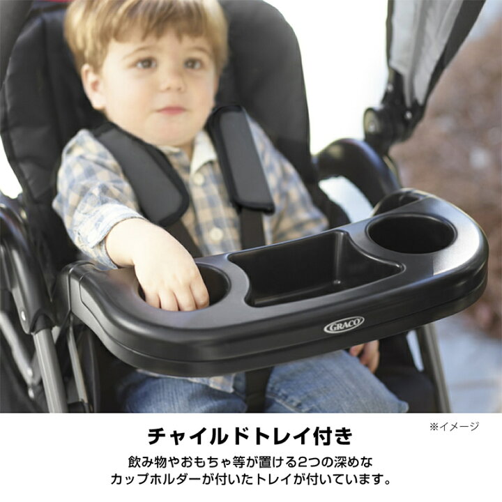 楽天市場】グレコ ルームフォーツー ゴッサム BK ベビーカー GRACO 