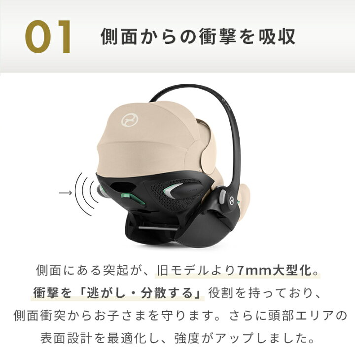 楽天市場】【2025 NEW】 サイベックス クラウド G i-Size ラバグレー 