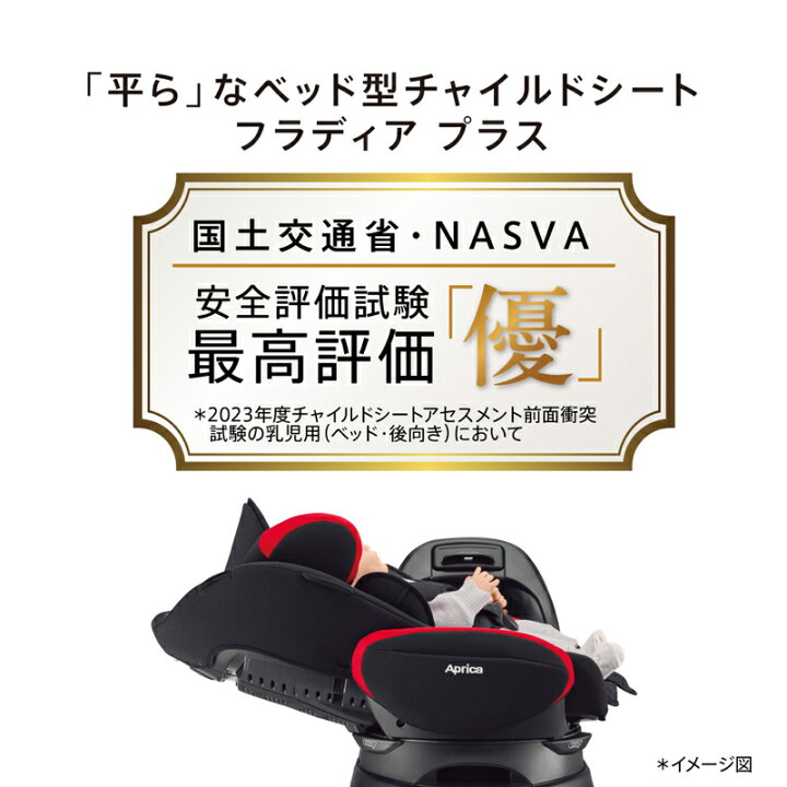 楽天市場】【正規品】 Aprica アップリカ フラディア プラス ISOFIX 