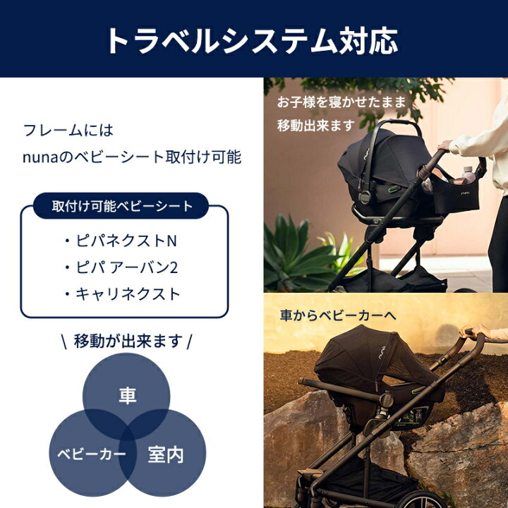 楽天市場】nuna ヌナ ベビーカー MIXX next ミックス ネクスト 両対面 