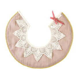 名入れ刺繍対応 専用ラッピング無料 マールマール スタイ ドルチェ レースカラー MARLMARL dolce lace collar ビブ よだれかけ 出産祝い かわいい おしゃれ 女の子 男の子 360度 襟 赤ちゃん ベビー 出産準備 ギフト プレゼント つけ襟 新生児 誕生日 お呼ばれ