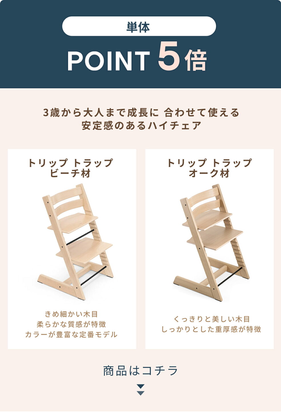 楽天市場 | ナチュラルベビー Natural Baby - トリップトラップ 期間 