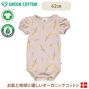 y[֖z O[Rbg Musli I[KjbNRbg ԕ ptX[u  p[X FILIPENDULA pufsleeve body 62cm I[KjbN q xr[ GREEN COTTON f}[N C|[g