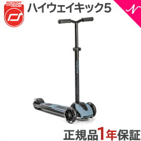 ＼全商品11倍！／送料無料 正規代理店商品 Scoot&Ride スクート＆ライド ハイウェイキック 5 スチール キッズスクーター キックボード あす楽対応