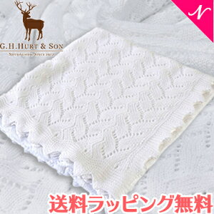 yKizyz G.H.HURT&SON W[GC`n[gAhT Lacy Cotton Baby Shawl [XRbgV[ zCg 