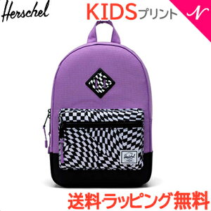�y���K�i�z�y�|�C���g10�{�z HERSCHEL �n�[�V�F�� HERITAGE kids �w���e�[�W �L�b�Y Warp Check/Amethyst Orchid �����b�N�T�b�N �o�b�N�p�b�N/�m/����/���s�p �N���X�}�X �v���[���g ���b�s���O�Ή�