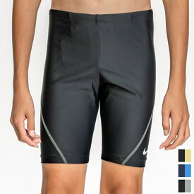 ナイキ NIKE SS24 BOYS ロングスパッツ グレー/ブルー/イエロー 120 130 140 150 160 水泳 男子水着 トランクス スイミング キッズ ボーイズ 男の子水着 プール 男の子 男児 1991087