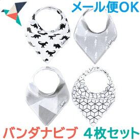 ＼全商品15倍以上！／【メール便送料無料】 Copper Pearl コッパーパール バンダナビブ 4枚セット クール スタイ お食事エプロン よだれかけ