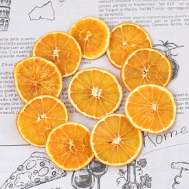 ドライオレンジ 10枚 【 ドライフルーツ 乾燥 オリジナル ドライ オレンジ 花材 材料 素材 ハロウィン クリスマス リース ハーバリウム レジン アロマ キャンドル 】 ※食用ではありません※