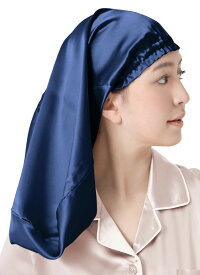 【スーパーSALE半額祭り開催中!!】シルク ナイトキャップ ロング シルク100% ロングヘア ヘアキャップ シルクキャップ シルクヘアキャップ ロングヘア用 就寝用 22匁 天然シルク うるつや髪 美髪 ヘアケア プレゼント SEAWIND