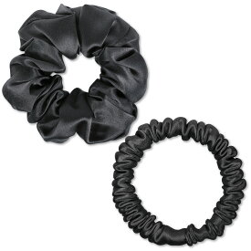 【本日23:59まで! 全品15%OFFセール開催中!!】シルク シュシュ ヘアゴム 2本セット シルク ヘアゴム シュシュ シルク シルク ゴム 髪ゴム 跡がつかない SEAWIND