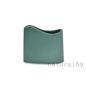 natural69 【 波佐見焼 】 白山陶器 ポケット しゃもじ立て / ナチュラル69 はさみ焼き 食器 HAKUSAN お玉置 調理小道具 電子レンジ 食洗機対応 日本製 おしゃれ かわいい 北欧 和食器 陶磁器 プレゼント ギフト 内祝 新築祝 結婚祝 ナチュラルロック